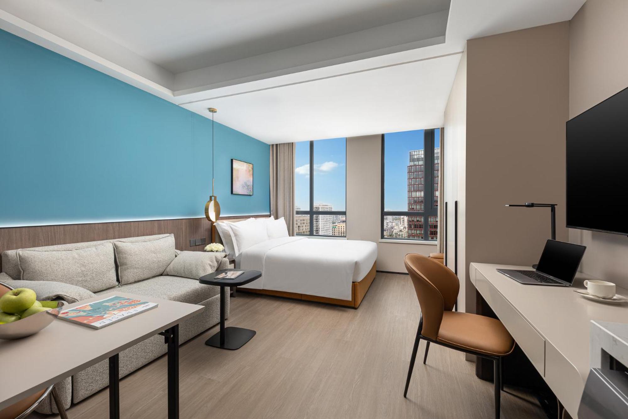 Holiday Inn Express Shanghai Wujiaochang, an IHG Hotel Bagian luar foto