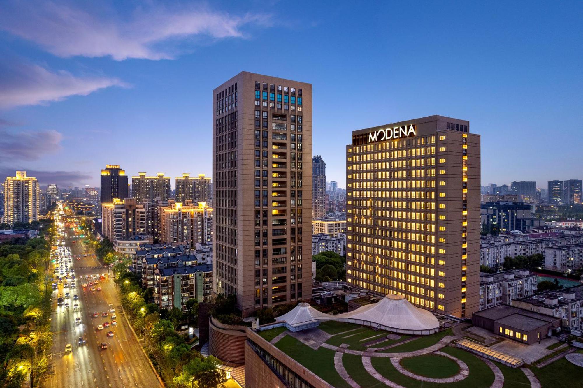 Holiday Inn Express Shanghai Wujiaochang, an IHG Hotel Bagian luar foto